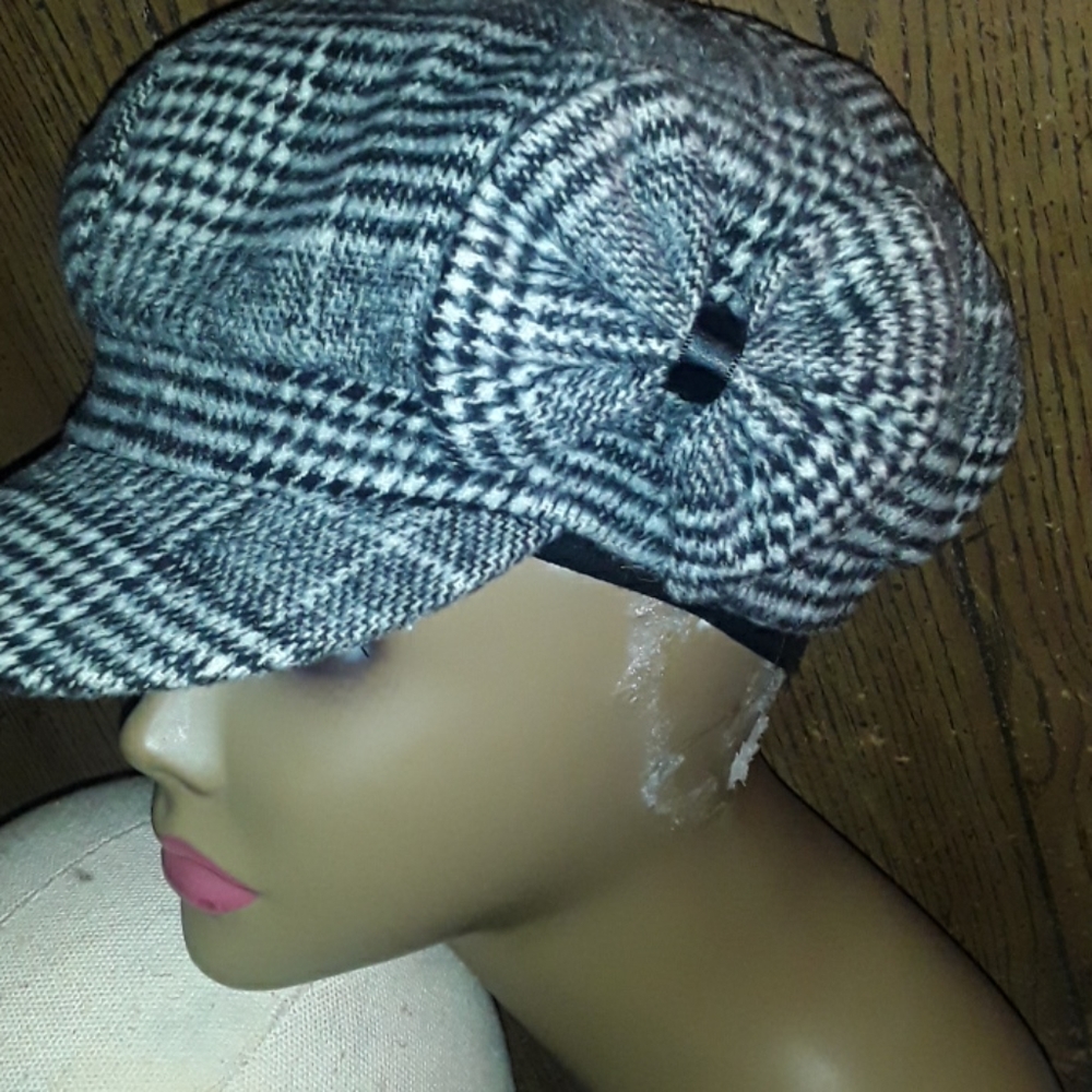 Railroad style hat cap